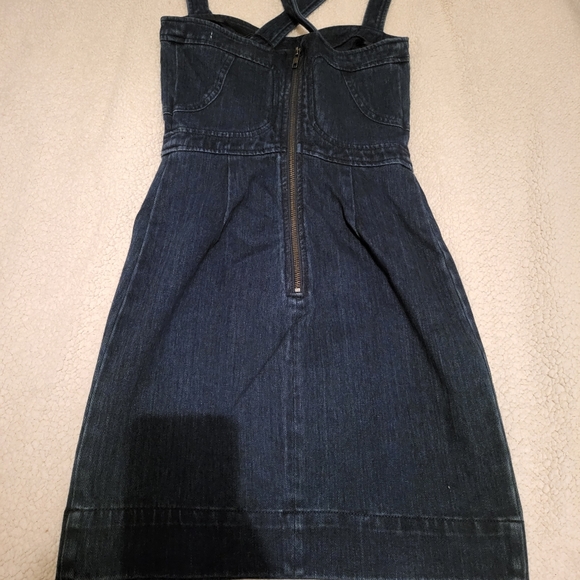 FCUK denim dress - French Connection United Kingdom New With Tags - Picture 6 of 13